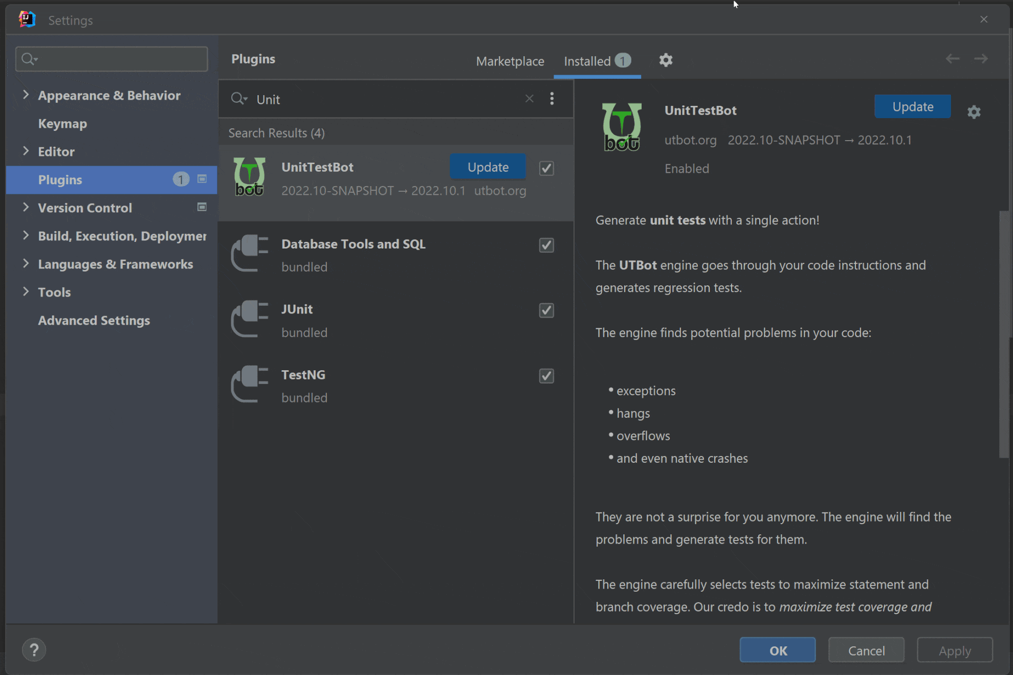 Plugin usage example